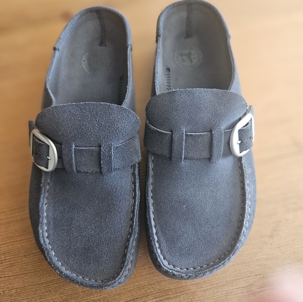 BUCKLEY BIRKENSTOCK NEW WITHOUT BOX-  NAVY 36 WOMENS
